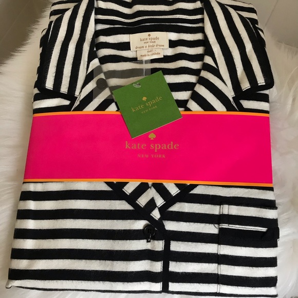 kate spade Other - Kate spade dream a little dream stripe pajama